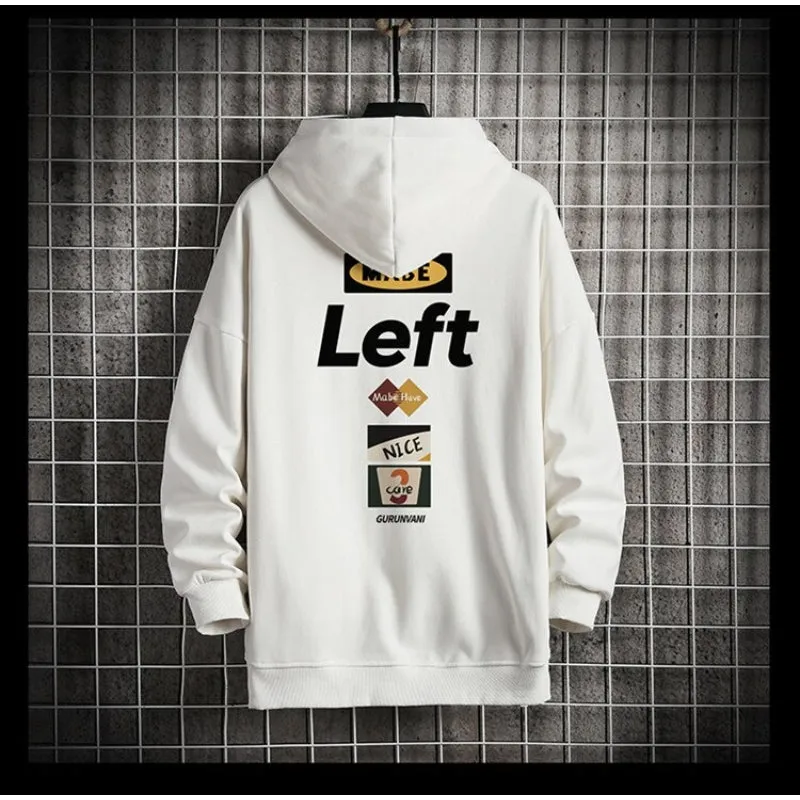 Casual Printed Men Hoodie