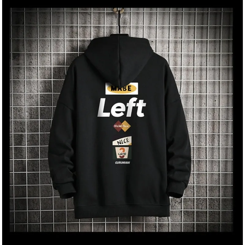 Casual Printed Men Hoodie
