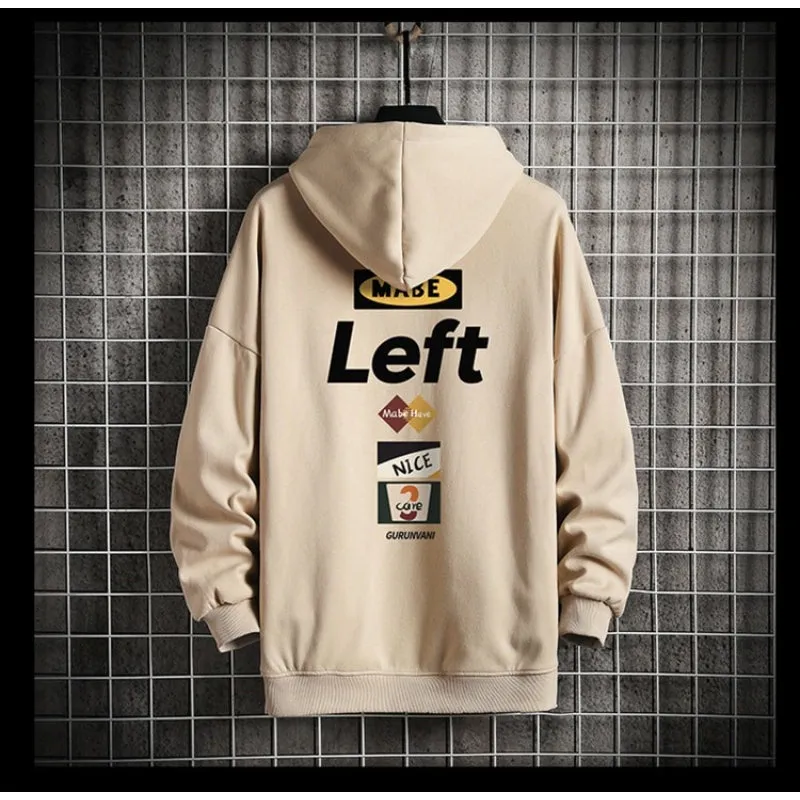 Casual Printed Men Hoodie