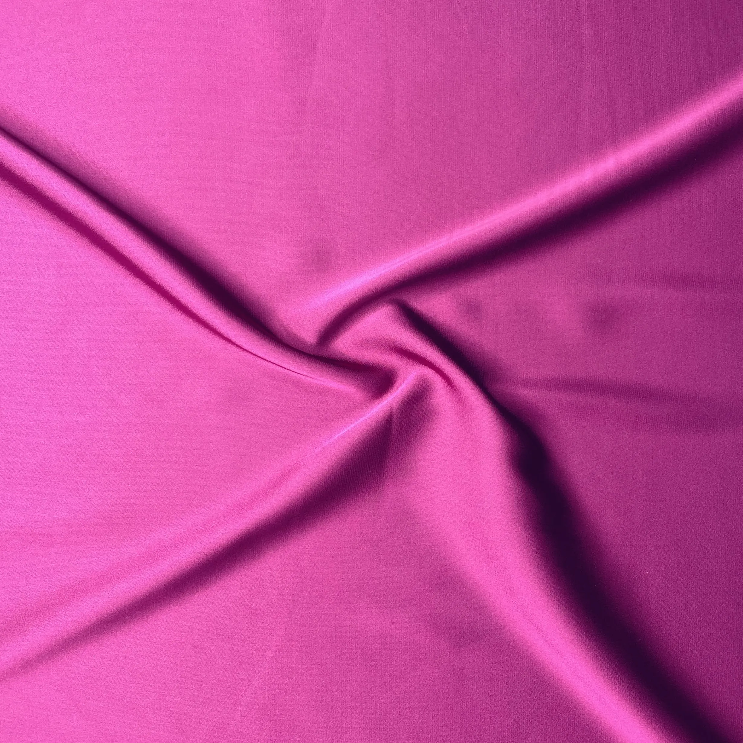 Pink Solid Zara Satin Fabric 18717