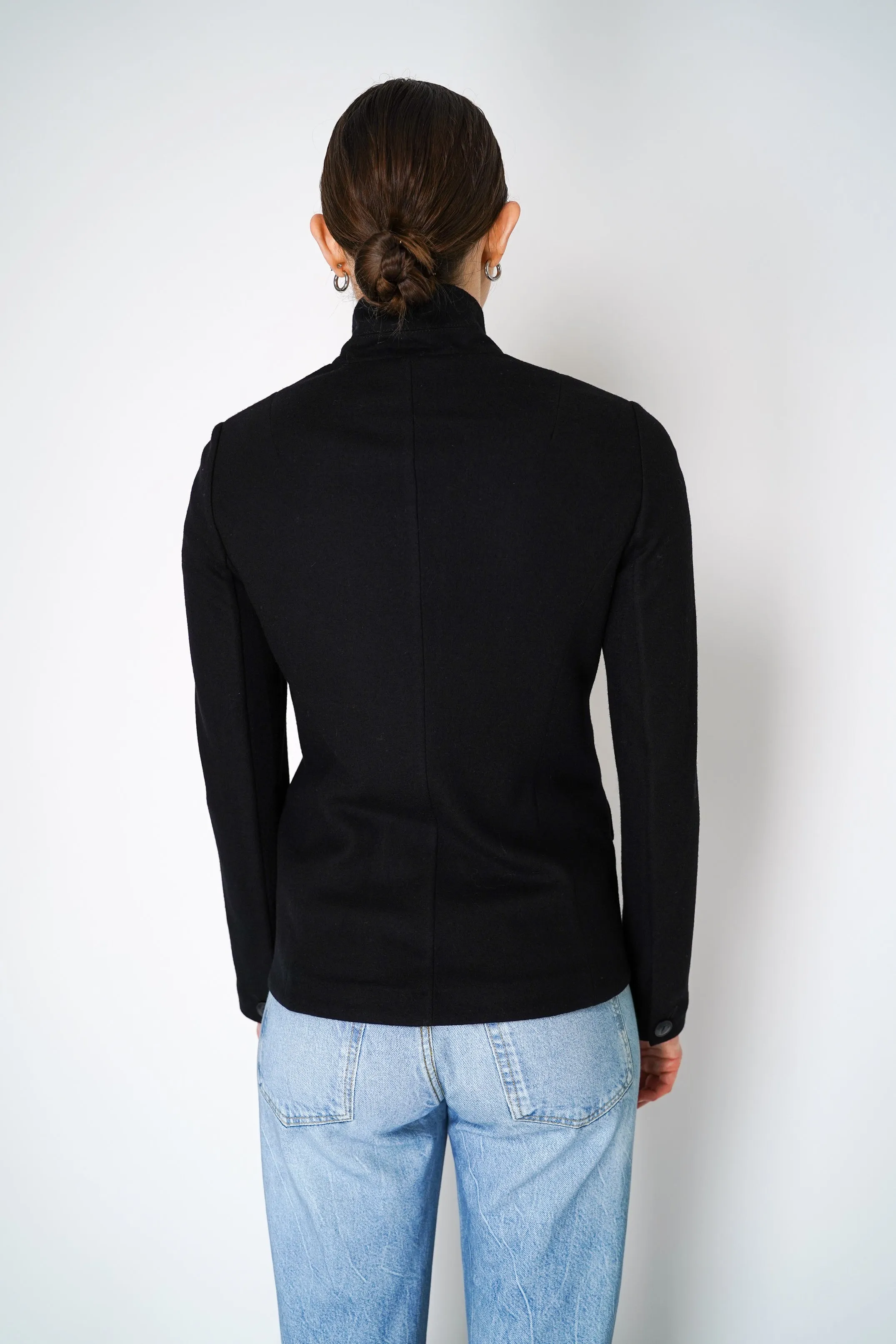 Rag & Bone Slade Tailored Wool Blazer Jacket in Black