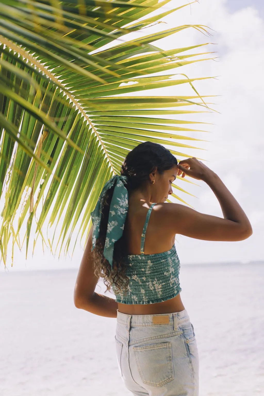 Rumi Bandeau in Lagoon